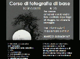 CORSO DI FOTOGRAFIA DI BASE 